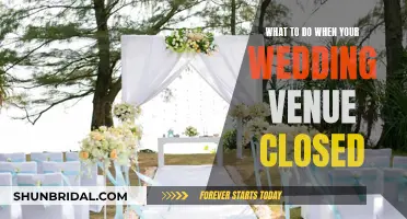 Wedding Venue Closed? Here's What to Do