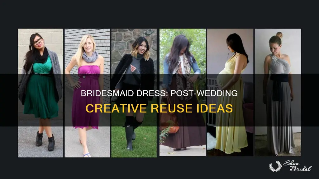 what to do with a bridesmaid dress after the wedding