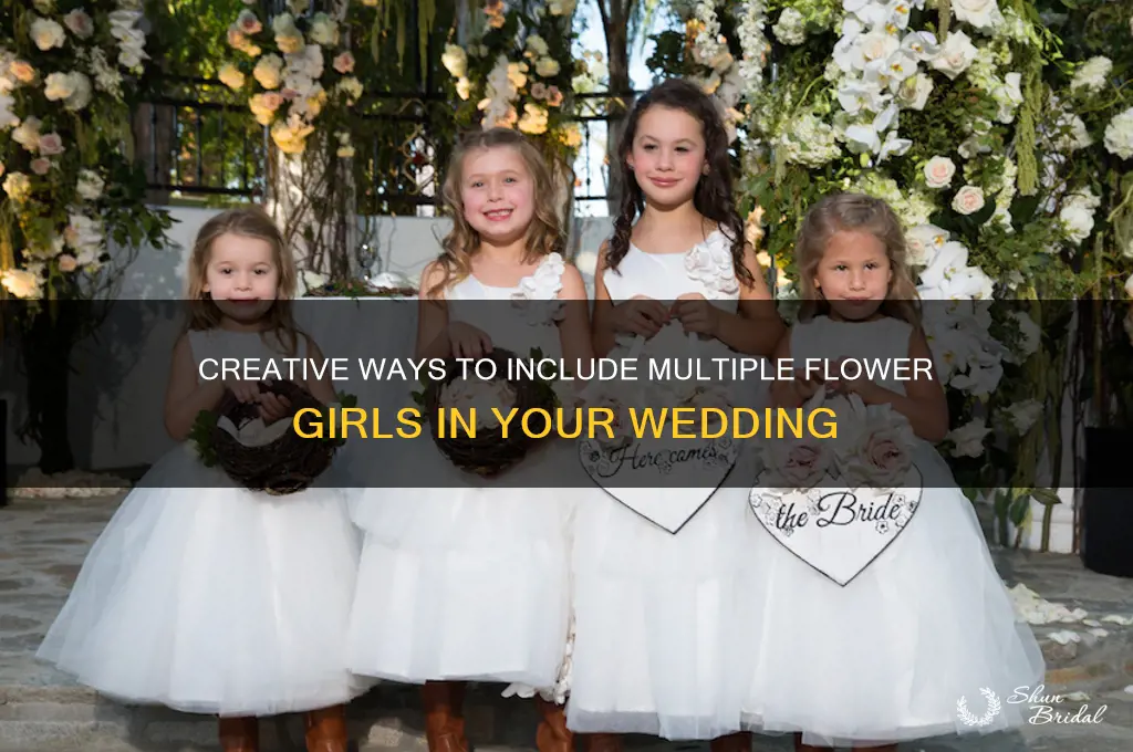 what to do with a lot of flower girls