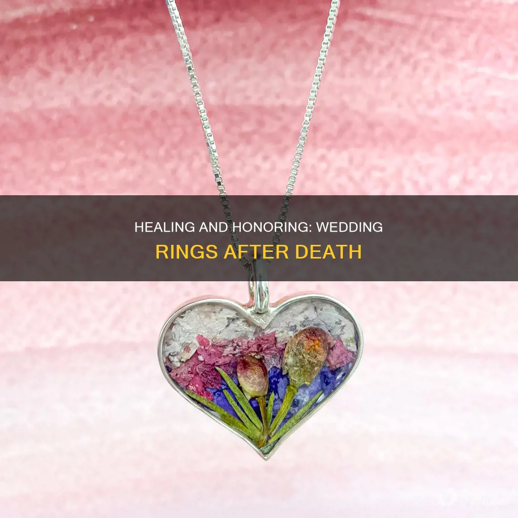 what to do with a wedding ring after death
