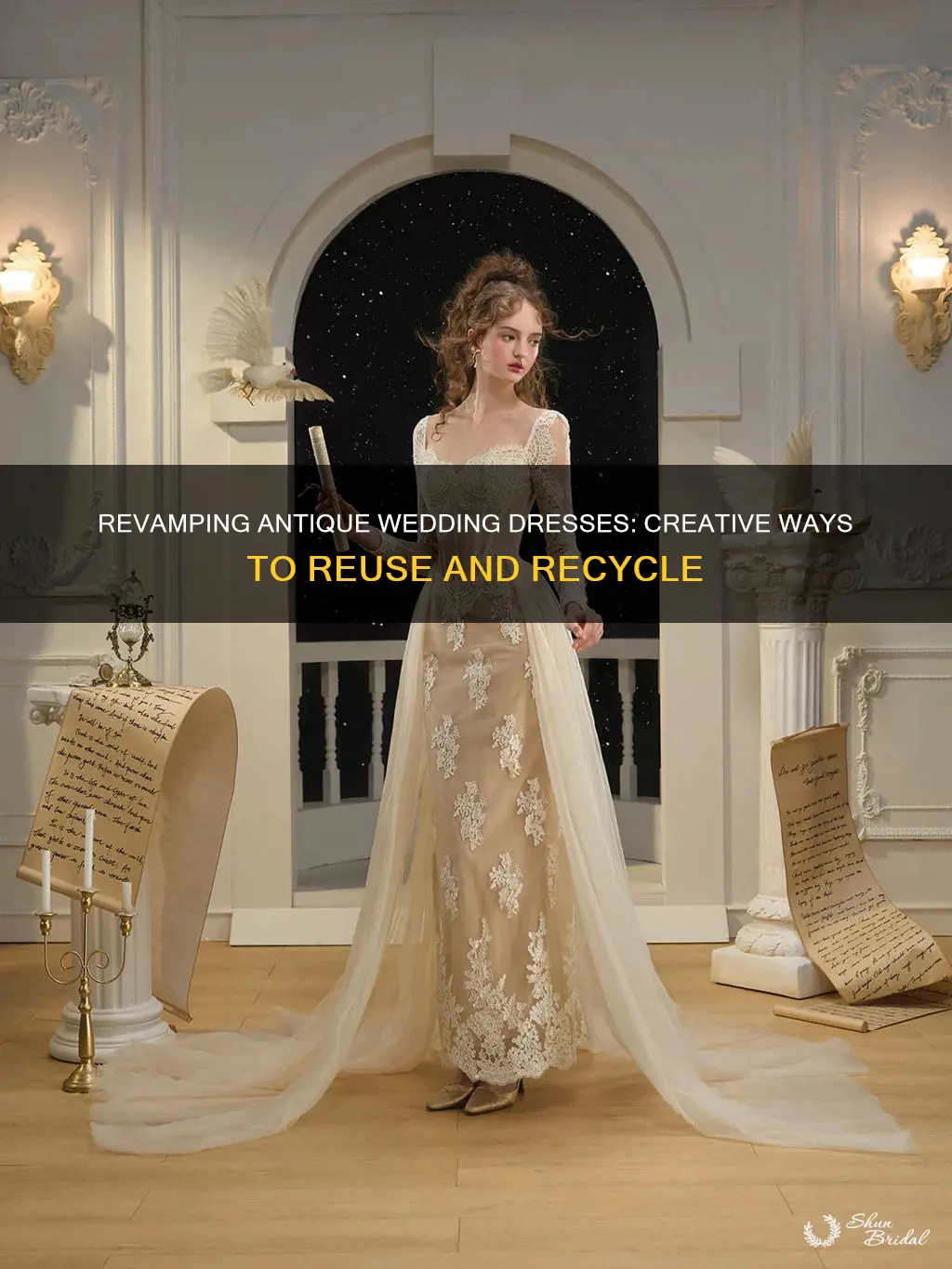 what to do with an antique wedding dress