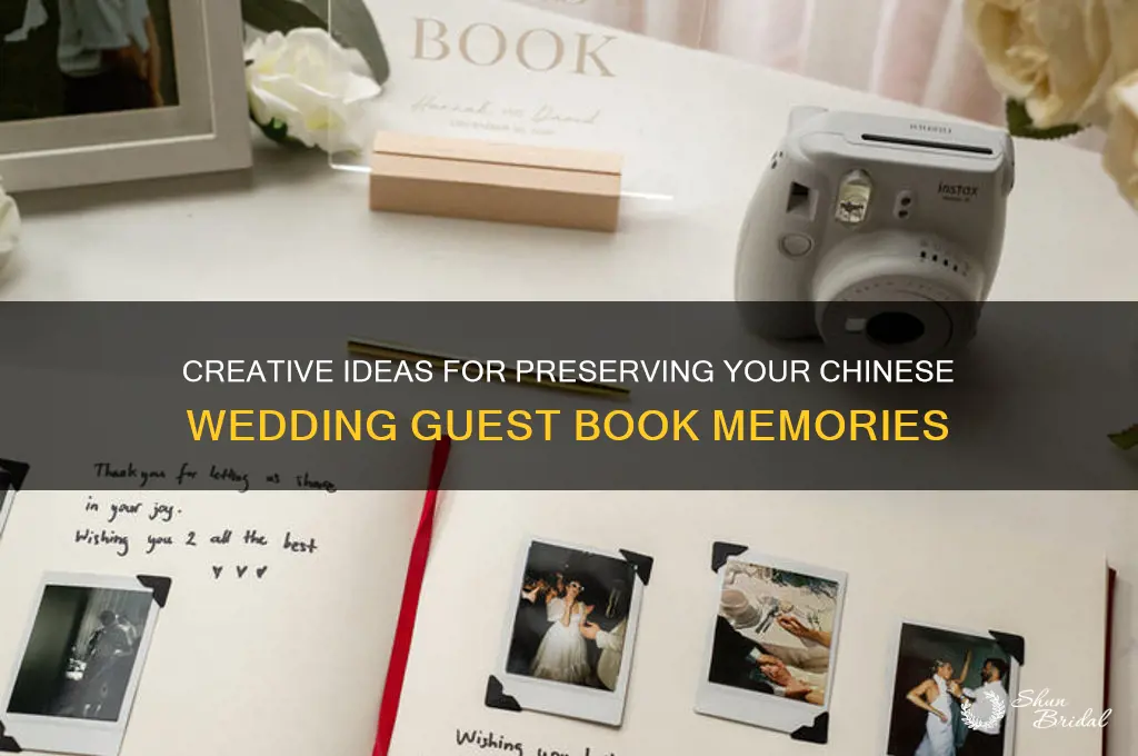 what to do with chinese wedding guest book