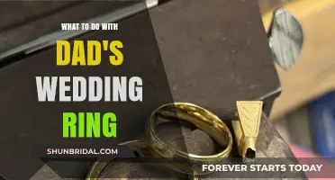 Honoring Dad's Wedding Band: Creative Ways to Treasure It