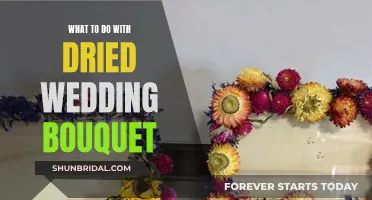 Creative Ways to Preserve Your Dried Wedding Bouquet