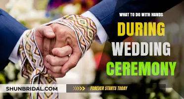Graceful Gestures: Mastering Hand Placement During Your Wedding Ceremony
