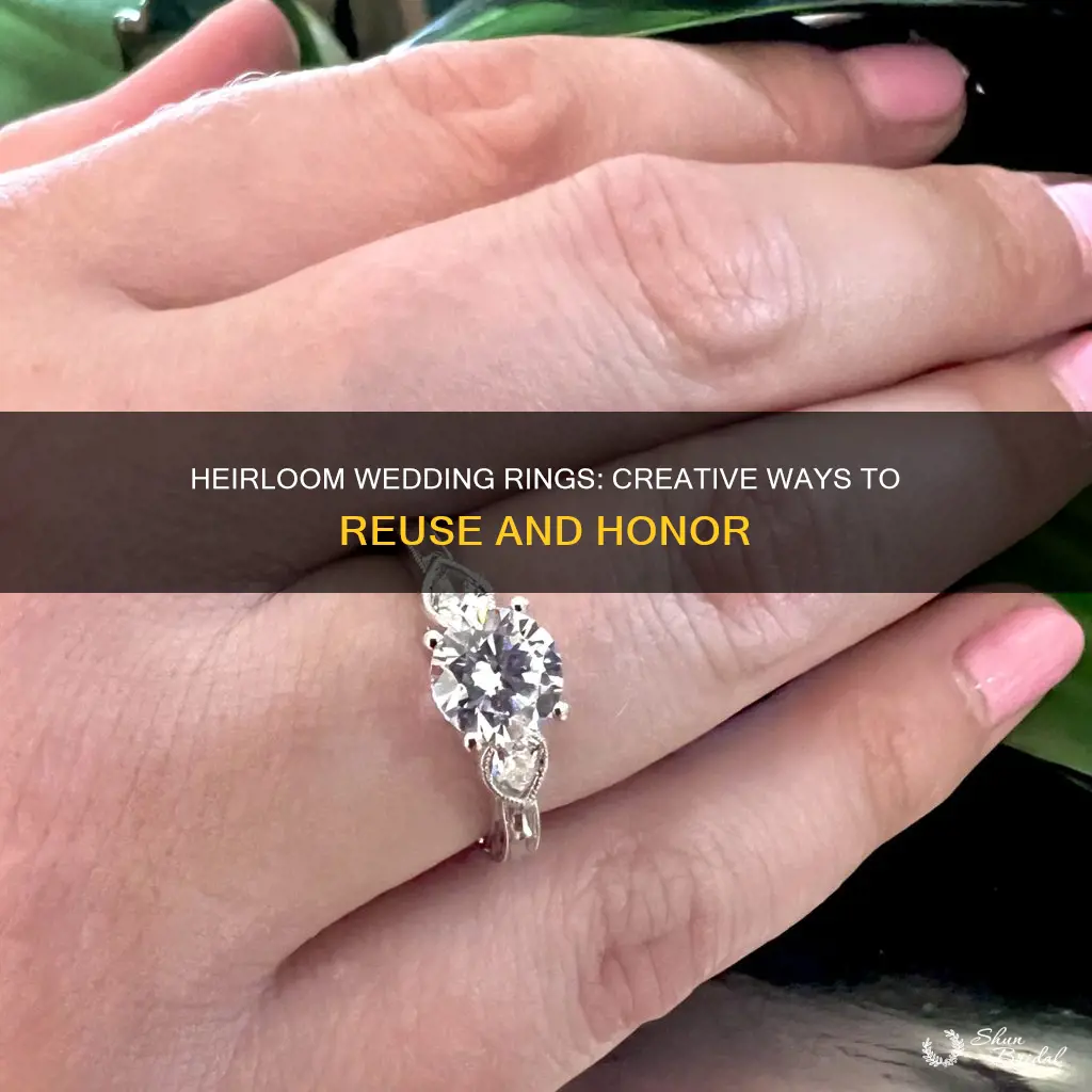 what to do with heirloom wedding rings