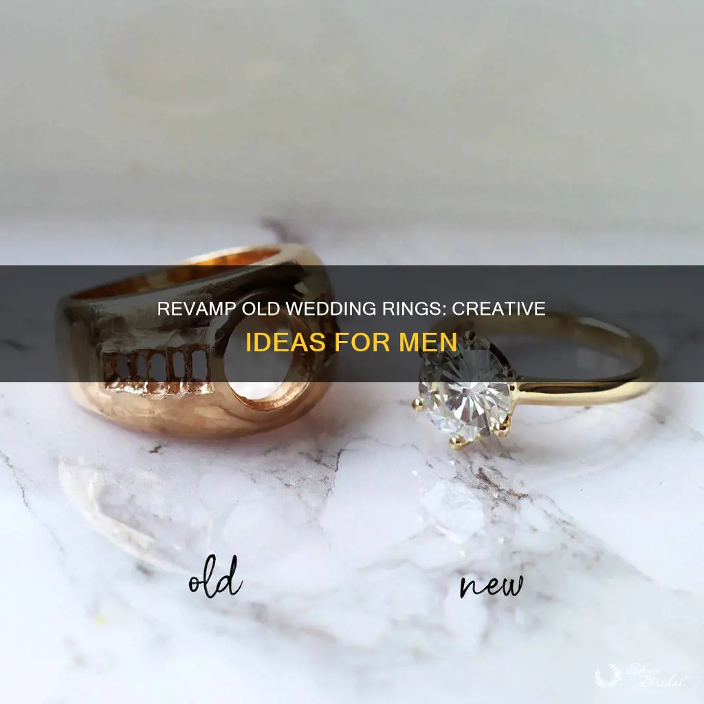what to do with mens old wedding rings