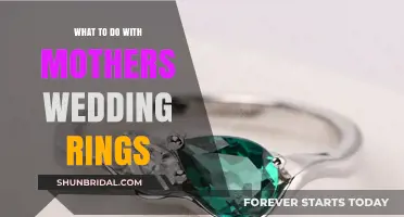 Exploring Sentimental Options for Mother's Wedding Rings