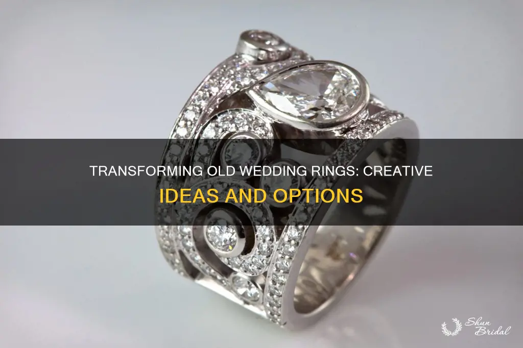 what to do with old engagement and wedding rings