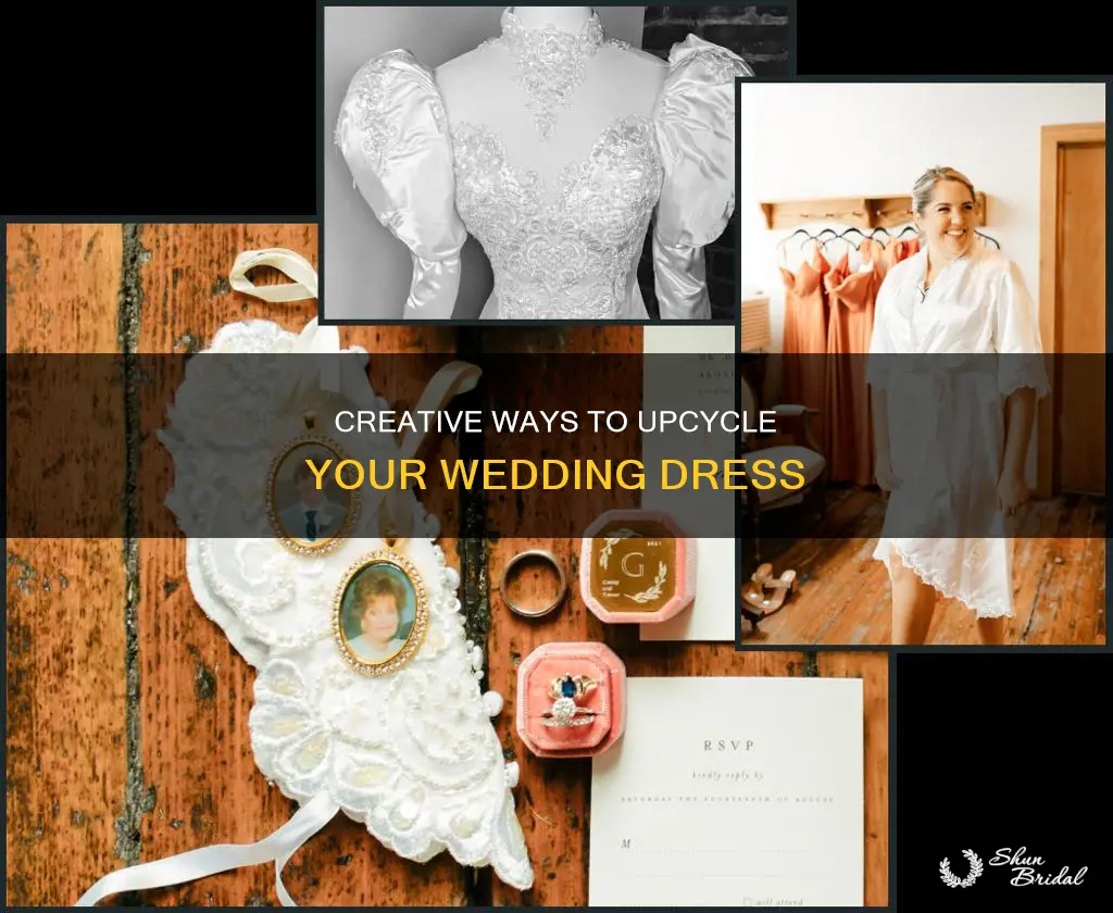 what to do with old wedding dress canada