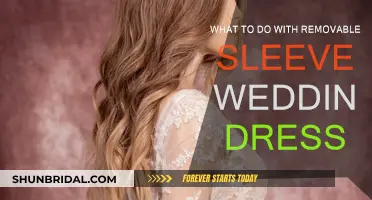 Transform Your Wedding Dress: Removable Sleeves, Endless Options