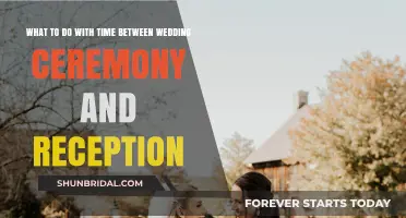 Bridal Gap Bliss: Creative Ideas for Wedding Ceremony-Reception Downtime