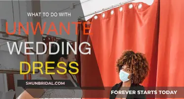 Unwanted Wedding Dress? Here's What to Do