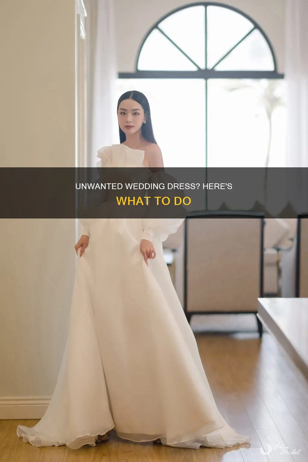 what to do with unwanted wedding dress
