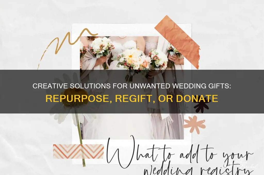 what to do with unwanted wedding gifts