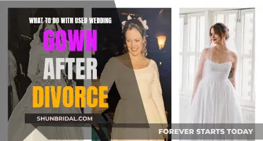 Revamping Wedding Gowns: Post-Divorce Plans for Your Dress
