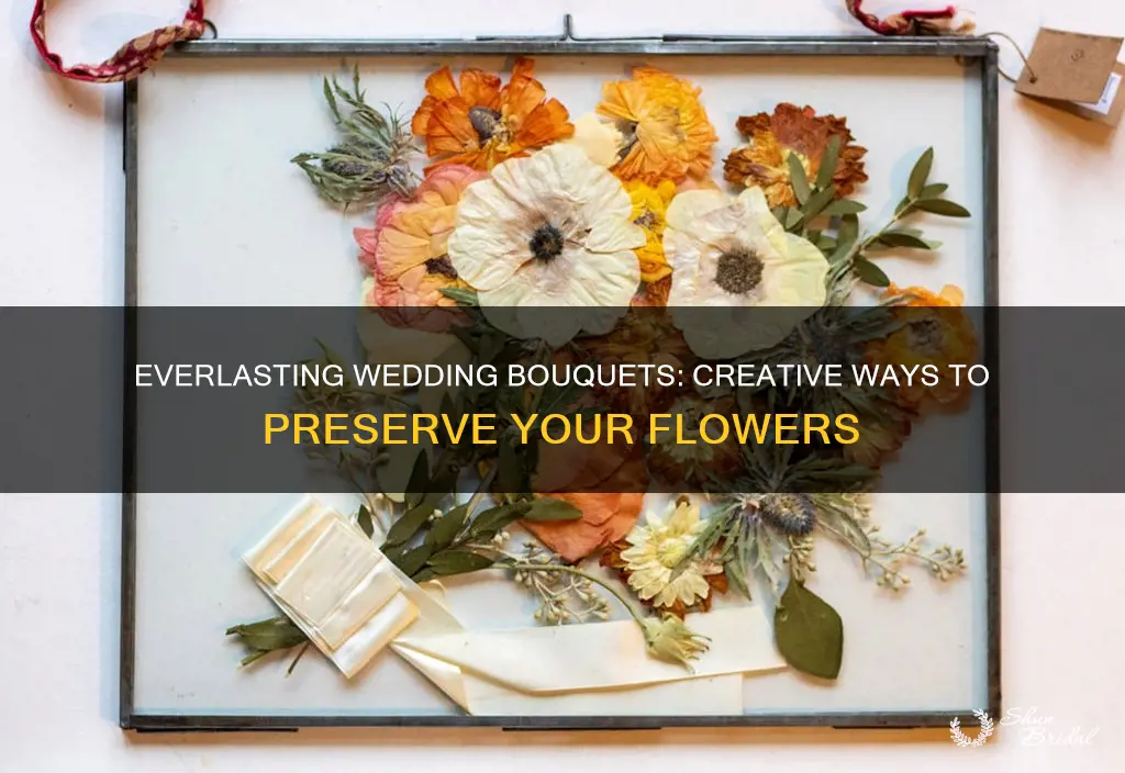 what to do with wedding bouquet flowers