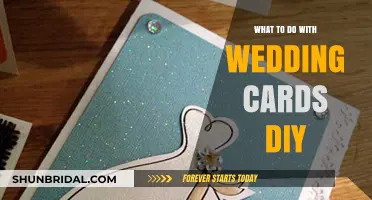 Creative DIY Ideas to Repurpose Your Wedding Cards
