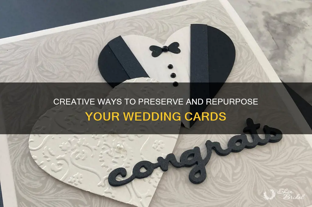 what to do with wedding cards