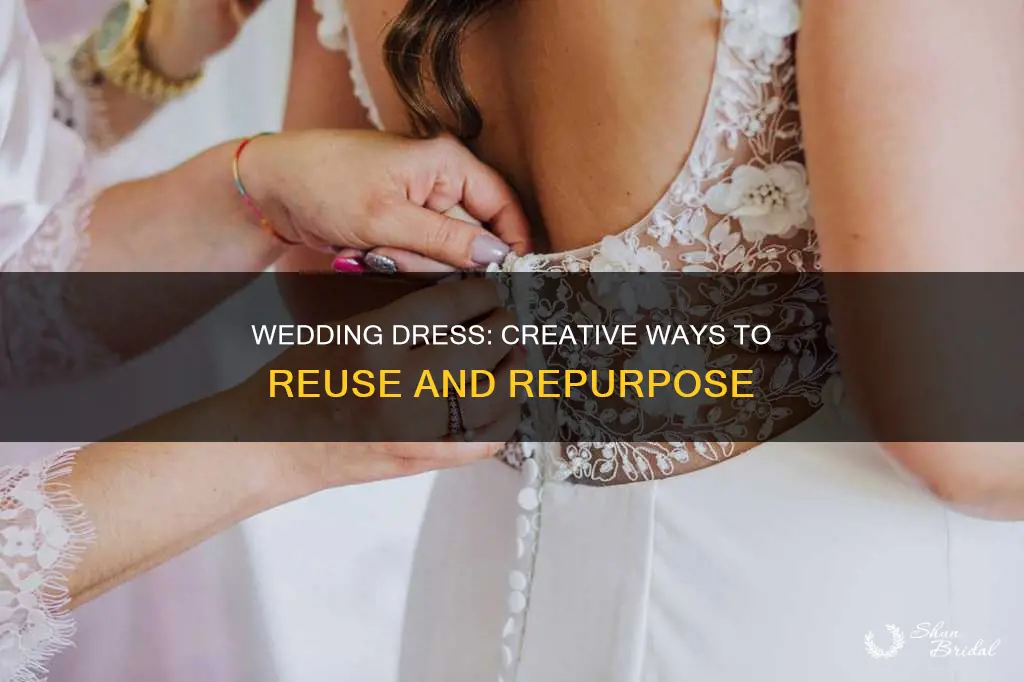 what to do with wedding dress