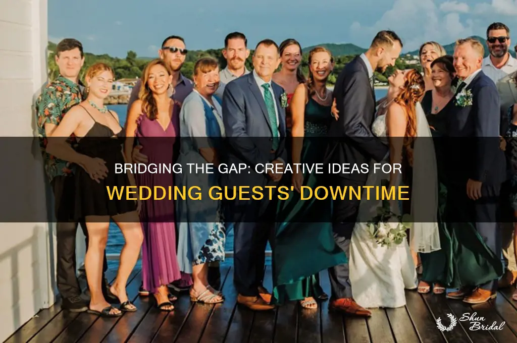 what to do with wedding guests between ceremony and reception