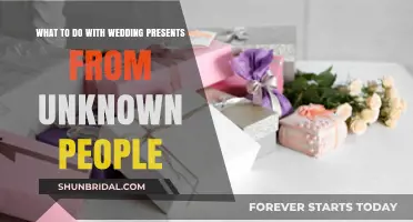 Handling Unfamiliar Wedding Gifts: Gracious Etiquette for Unknown Givers