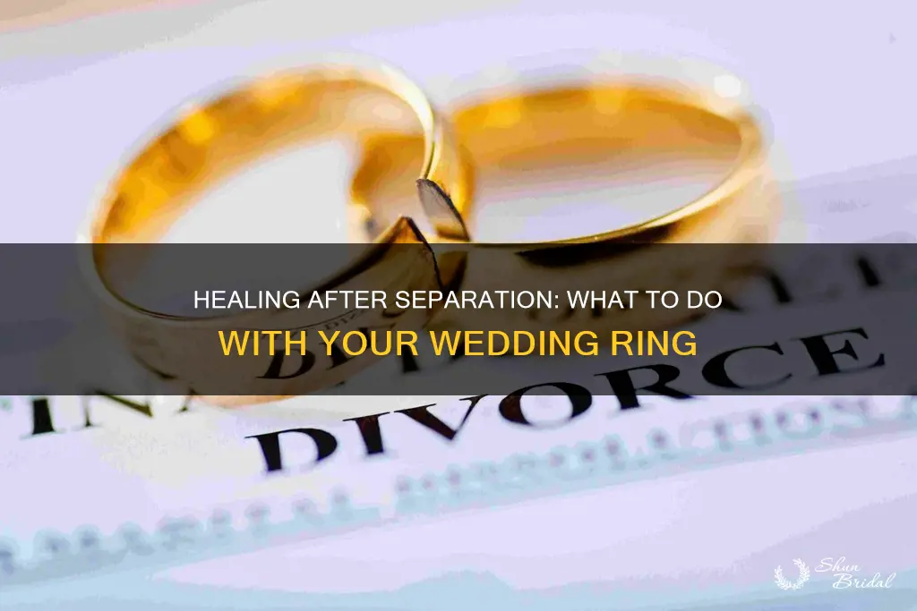what to do with wedding ring after separation