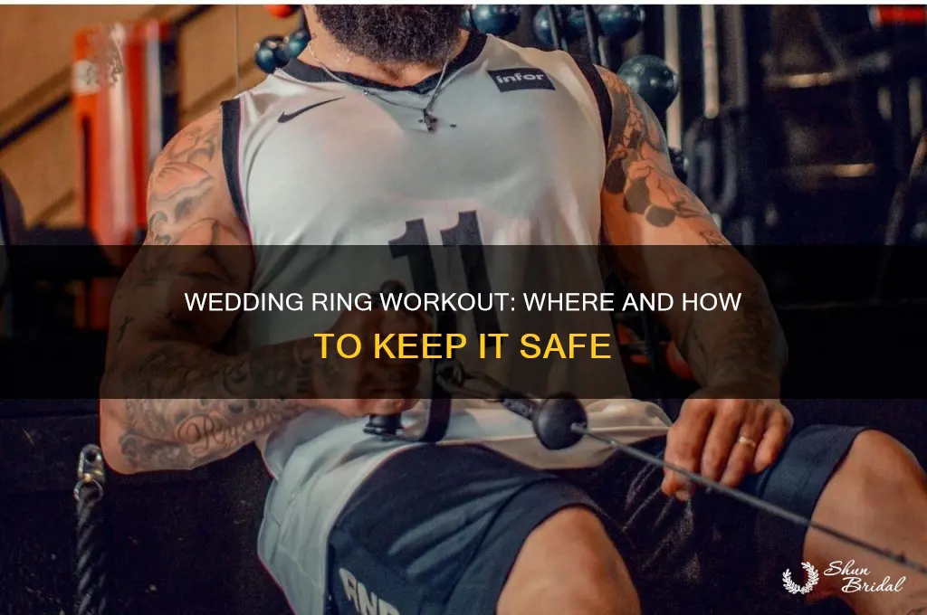 what to do with wedding ring when working out