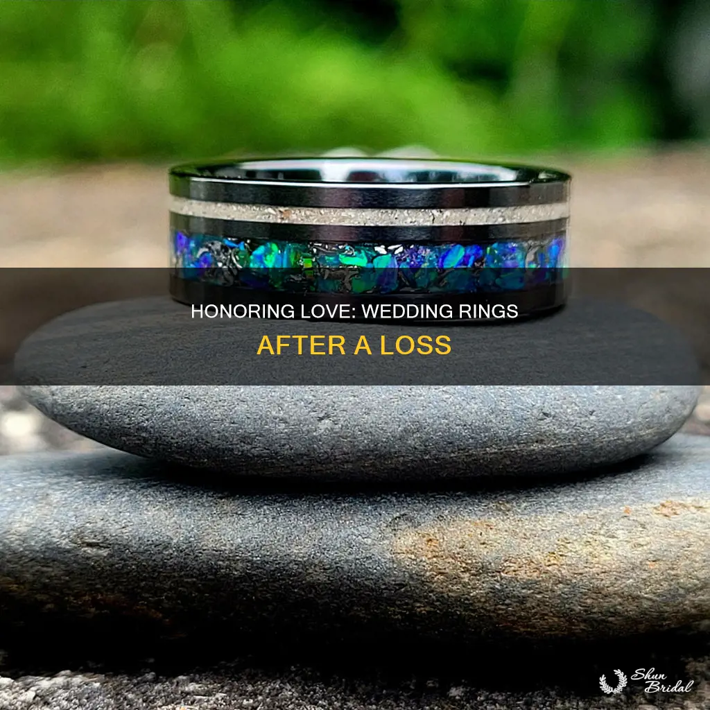 what to do with wedding rings when love one passes