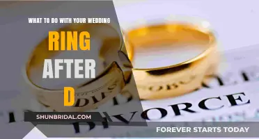 Options for Wedding Rings After Divorce
