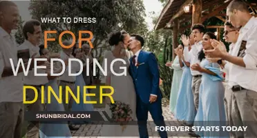 Wedding Dinner Attire: Dress to Impress