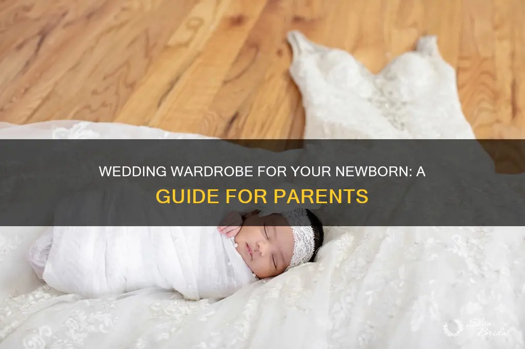 what to dress newborn in for wedding