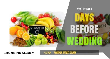 Pre-Wedding Glow: Healthy Eats for Your 3-Day Countdown