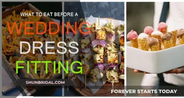 Pre-Wedding Dress Fitting: Foods to Eat and Avoid