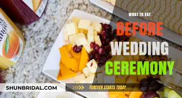 Pre-Wedding Fuel: Best Foods to Eat Before Your Ceremony