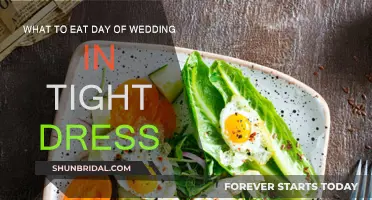 Smart Eating on Your Wedding Day in a Tight Dress