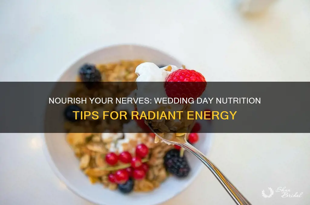 what to eat day of wedding