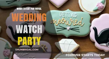Royal Wedding Watch Party: Elegant Bites and Festive Treats to Serve