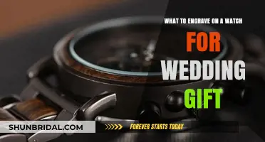 Timeless Wedding Watch Engraving Ideas: Personalize Your Gift Perfectly