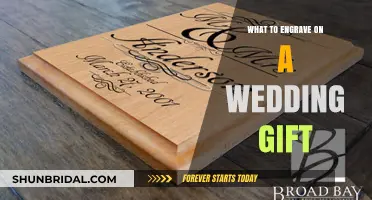 Personalized Wedding Gift Engraving Ideas for a Lasting Impression