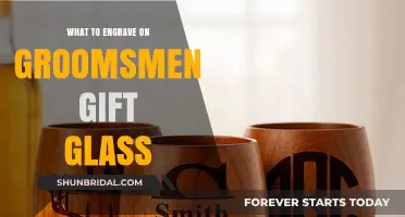 Personalized Groomsmen Gifts: Creative Engraving Ideas for Glassware
