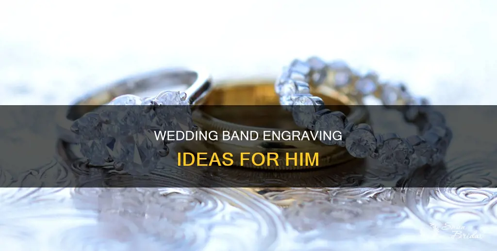 what to engrave on wedding band for him