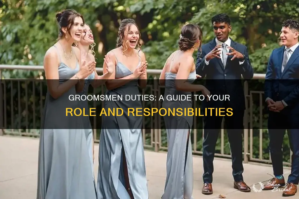 what to expect as a groomsmen