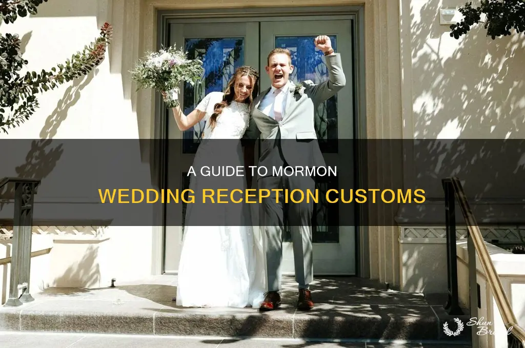 what to expect at a mormon wedding reception