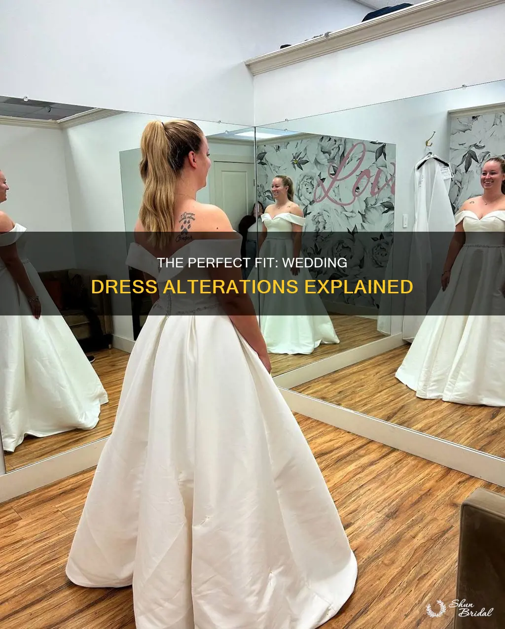 what to expect at wedding dress alterations