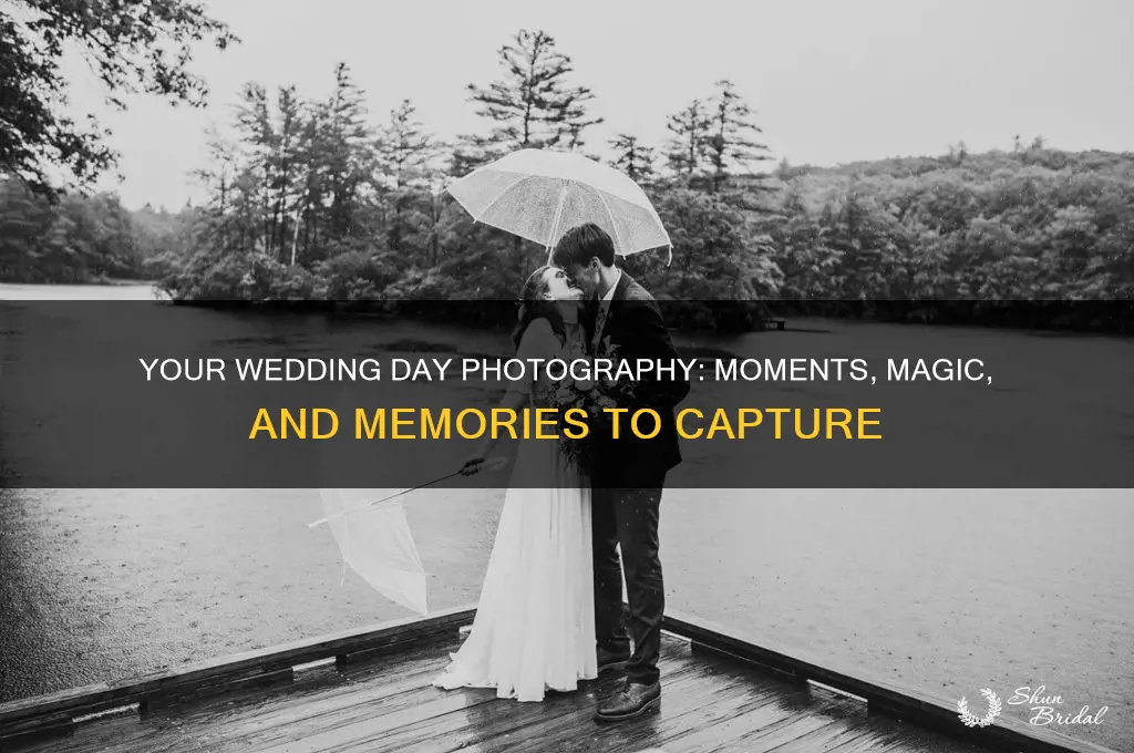 what to expect on your wedding day photography