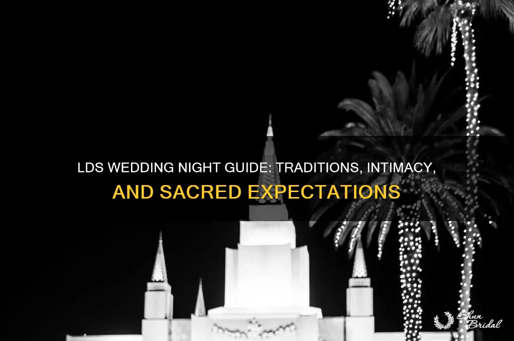 what to expect on your wedding night lds