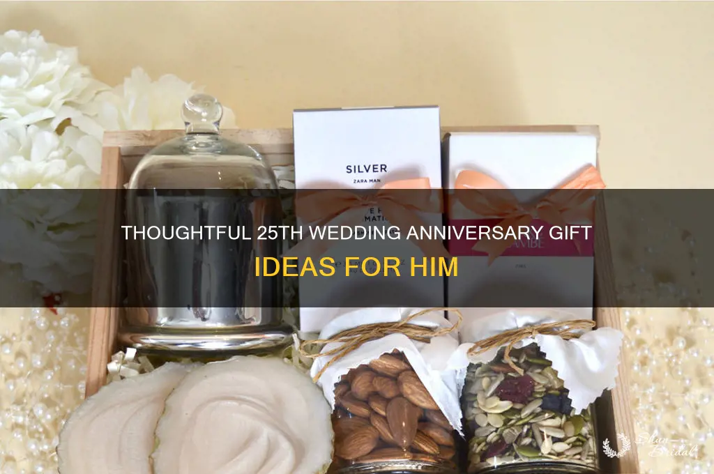 what to get a man for 25th wedding anniversary