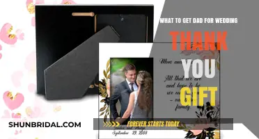 Thoughtful Wedding Thank You Gift Ideas for Your Dad