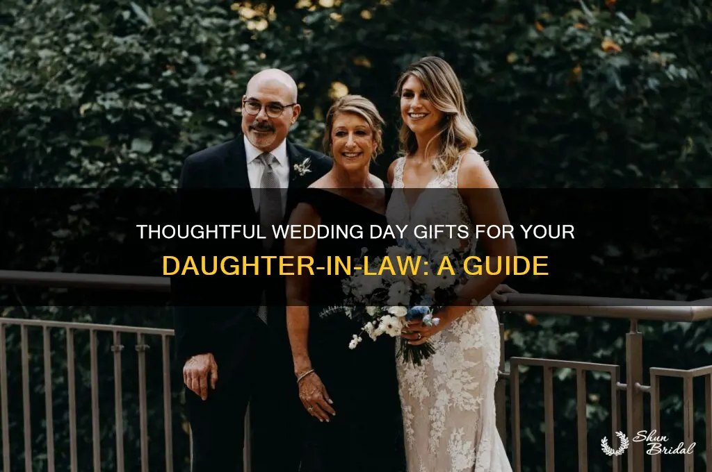 what to get daughter in law on wedding day